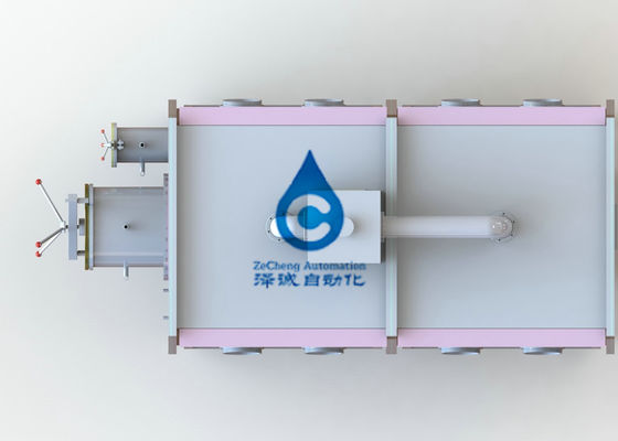2 scatola per guanti protettiva del contenitore di gas inerte della sezione dell'attrezzatura di produzione della batteria di chilowatt 2