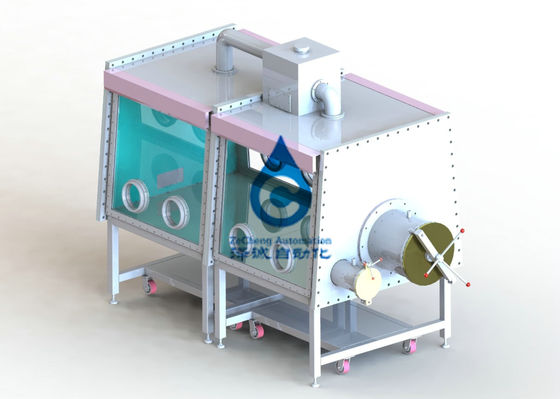 2 scatola per guanti protettiva del contenitore di gas inerte della sezione dell'attrezzatura di produzione della batteria di chilowatt 2
