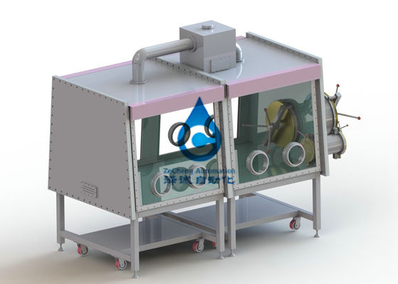 2 scatola per guanti protettiva del contenitore di gas inerte della sezione dell'attrezzatura di produzione della batteria di chilowatt 2