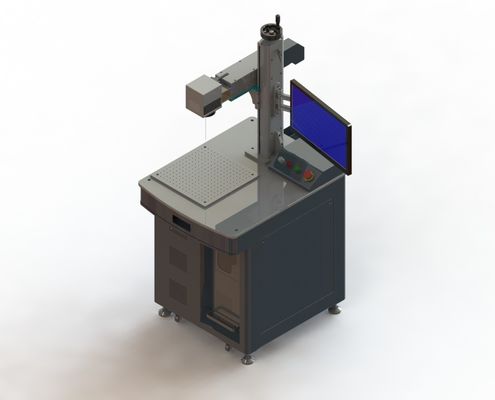 taglierina UV di piccola dimensione di segno ultra fine UV del laser della macchina 355nm della marcatura del laser 3W